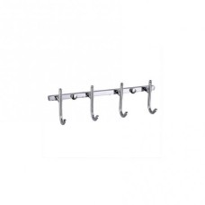 Вішалка GAPPO G201-4 на 4 гачки 235 мм, хром