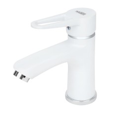 Змішувач для умивальника WEZER PUD1-045, білий