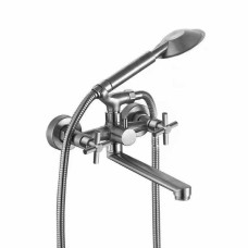 Змішувач для ванни WEZER VAL7-10, нержавіюча сталь