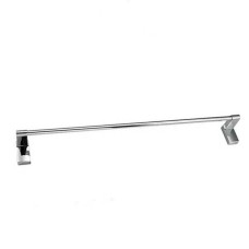 Тримач для рушників Frap F1801 з 2-ма накладками, 600 мм, білий/хром