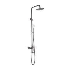 Душова система FRAP F2448, 3 функції, нержавіюча сталь,  Ø35, сатин