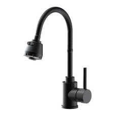 Змішувач для кухні Frap F40993-6 з гнучким виливом, 2 режими