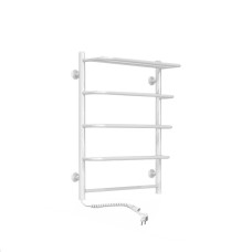 Рушникосушарка електрична Deffi Стандарт з полицею 500x700 лівий, 100 Вт