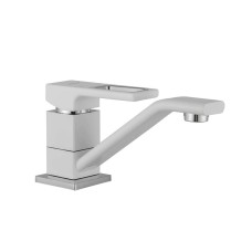 Змішувач для кухні GAPPO G4517-8, білий/хром