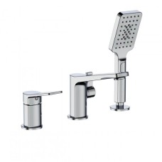 Змішувач для ванни на борт FRAP F1161, хром