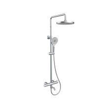 Душова система з термостатом GAPPO G24790, хром