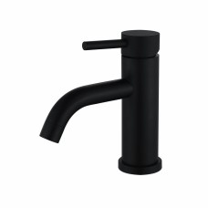 Змішувач для умивальника WEZER EKO1C-01-BLACK нержавіюча сталь