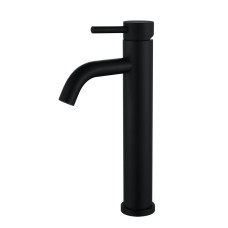 Змішувач для умивальника WEZER EKO11C-01-BLACK високий