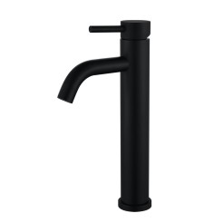 Змішувач для умивальника WEZER EKO11C-01-BLACK високий Змішувач для умивальника WEZER EKO11C-01-BLACK високий