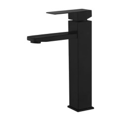 Змішувач високий для умивальника WEZER PRO11-02-BLACK Змішувач високий для умивальника WEZER PRO11-02-BLACK