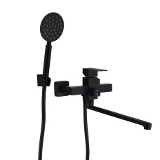 Змішувач для ванни WEZER PRO7-02-BLACK поворотний