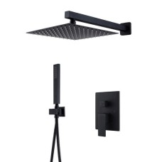 Вбудована душова система WEZER PRO17B-02-BLACK, нержавіюча сталь