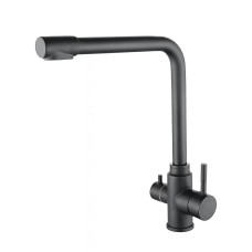 Змішувач для кухні під фільтр WEZER EKO4C-01-GUNGREY