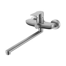 Змішувач для ванни WEZER ROK3А-05, Ø 35, нержавіюча сталь, сатин