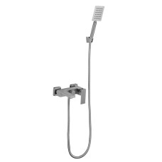 Змішувач для ванни WEZER PRO3B-02, нержавіюча сталь, хром