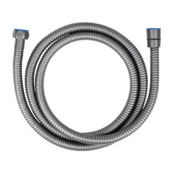 Душовий шланг WEZER WKR-008-150GG, 150 см, збройова сталь Душовий шланг WEZER WKR-008-150GG, 150 см, збройова сталь