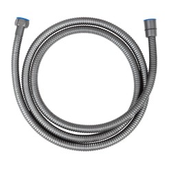 Душовий шланг WEZER WKR-008-180GG, 180 см, збройова сталь Душовий шланг WEZER WKR-008-180GG, 180 см, збройова сталь