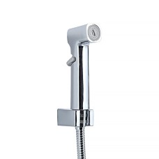 Гігієнічний набір FRAP F022 (лійка, шланг, кронштейн), хром