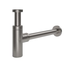 Сифон для раковини FRAP F82-9 під донний клапан, латунь, збройова сталь