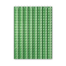 Шторка - фіранка для ванної FRAP F8753, поліестер, 180х200 см, зелений