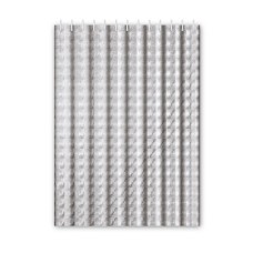 Шторка - фіранка для ванної FRAP F8754, поліестер, 180х200 см, сірий