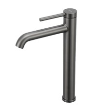 Високий змішувач для умивальника GAPPO G1006-29, збройова сталь