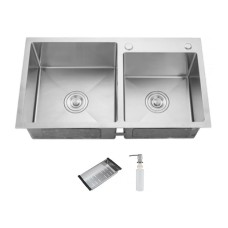 Кухонна мийка ITAL HD7541, 750x410мм, нержавіюча сталь, сатин