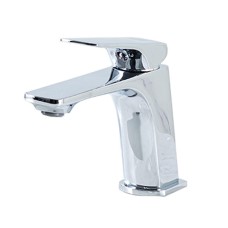 Змішувач для умивальника FRAP F1087, литий вилив, хром