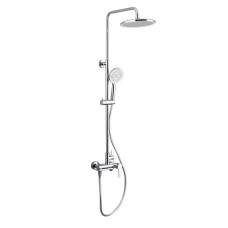 Душова система FRAP F2488 з поворотним виливом, 3 функції, латунь, хром