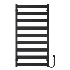 Рушникосушарка електрична Deffi Harmony П9, 500x1000, правий, чорний Рушникосушарка електрична Deffi Harmony П9, 500x1000, правий, чорний