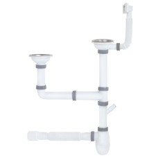 Сифон для кухонної мийки ITAL K1116D, 1/2х40