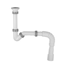 Сифон для біде ITAL SB1013, 1 1/4х32 , з гофротрубою 32х40/50