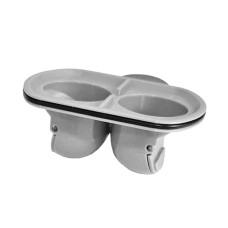 Гідрозатвор комбінований ITAL FC-05T3 для серії IT03 душового трапу з поворотним сифононом на 360