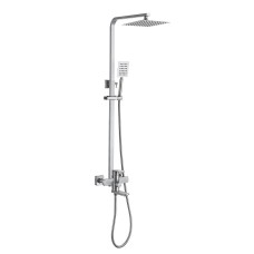 Душова система WEZER ODA16-15, 3 функції, Ø 35, нержавіюча сталь, сатин