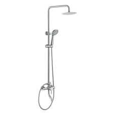 Душова система WEZER EKO16D-01, 3 функції, нерж. сталь, Ø40, сатин