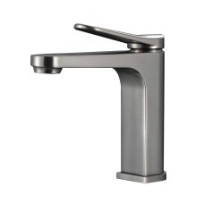 Змішувач для умивальника GAPPO G1010-9, збройова сталь