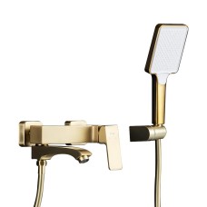 Змішувач для ванни FRAP F3276-3, золотий сатин