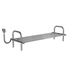 Полиця для взуття Deffi EF16 електрична, ліве, 250х850, хром