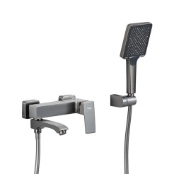 Змішувач для ванни FRAP F3276-9 збройова сталь 1055763