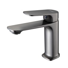 Змішувач для умивальника FRAP F1086-9, латунь, збройова сталь