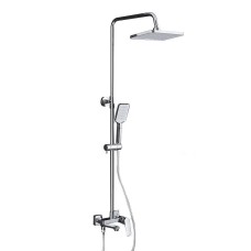 Душова система FRAP F2486, 3 функції, поворотний вилив, латунь, хром