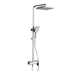 Душова система FRAP F2490, 3 функції, поворотний вилив, латунь, хром