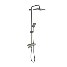 Душова система з термостатом GAPPO G2491-9, 3 функції, латунь, збройова сталь