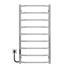 Рушникосушарка електрична Deffi Трапеція, 500х1000, лівий, хром