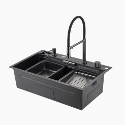 Кухонна мийка GAPPO PROFI 750х470 збройова сталь 1056157 Кухонна мийка GAPPO PROFI 750х470 збройова сталь 1056157