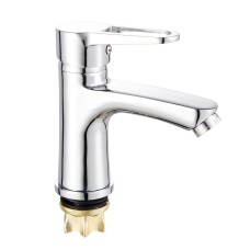 Змішувач для умивальника WEZER VRL110-01, Ø35, хром