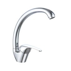 Змішувач для кухні WEZER VRL414-06 високий, Ø35, хром