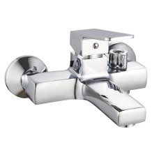 Змішувач для ванни WEZER VRL313-08 з коротким виливом, Ø35, хром