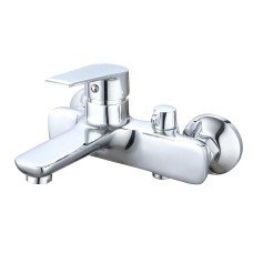 Змішувач для ванни WEZER VRL315-10 з коротким виливом, Ø35, хром