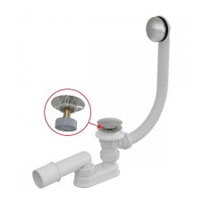 Сифон для ванни AlcaPlast A504CKM, click-clack, 70 мм